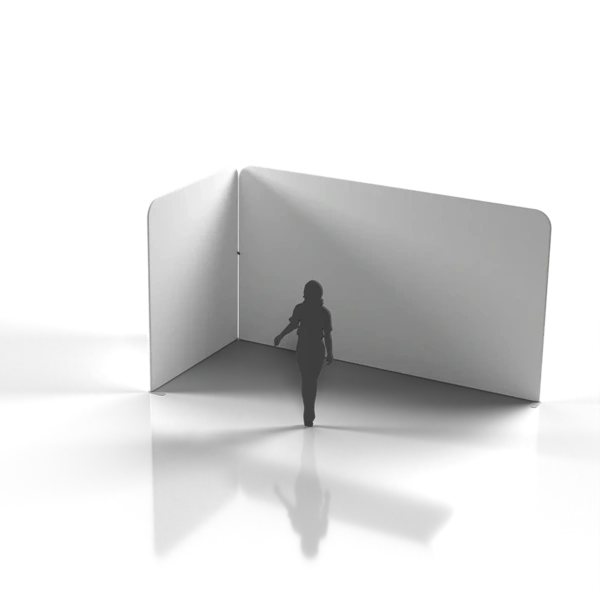 Fabric Exhibition Solution - 4m x 2m 2-Wall